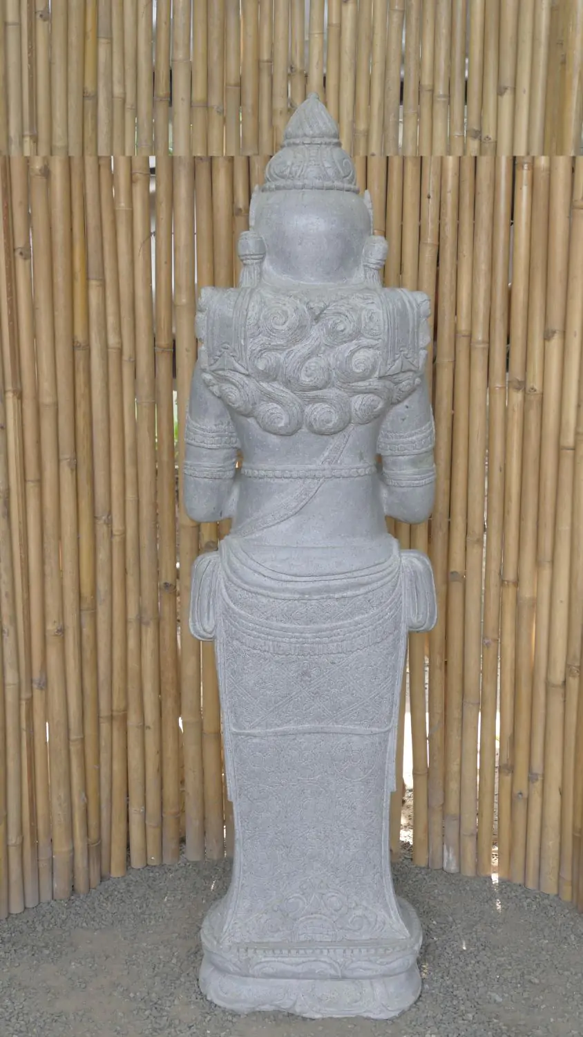  Product image 5 of the product “Standing Sri Dewi. Made from riverstone. Height 180cm ”